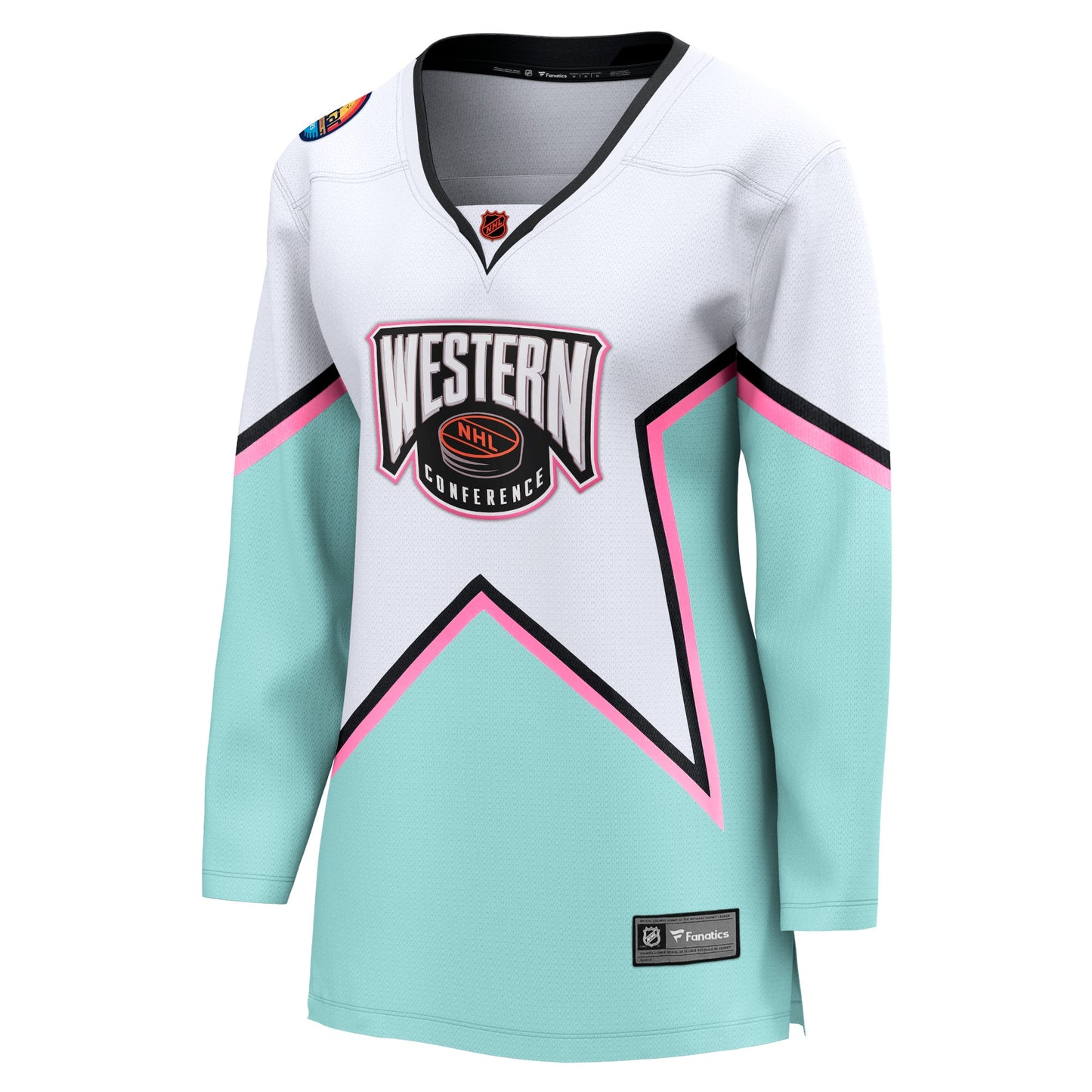 Fanatics Branded Women's 2023 NHL All-Star Game Western Conference Breakaway Jersey - White