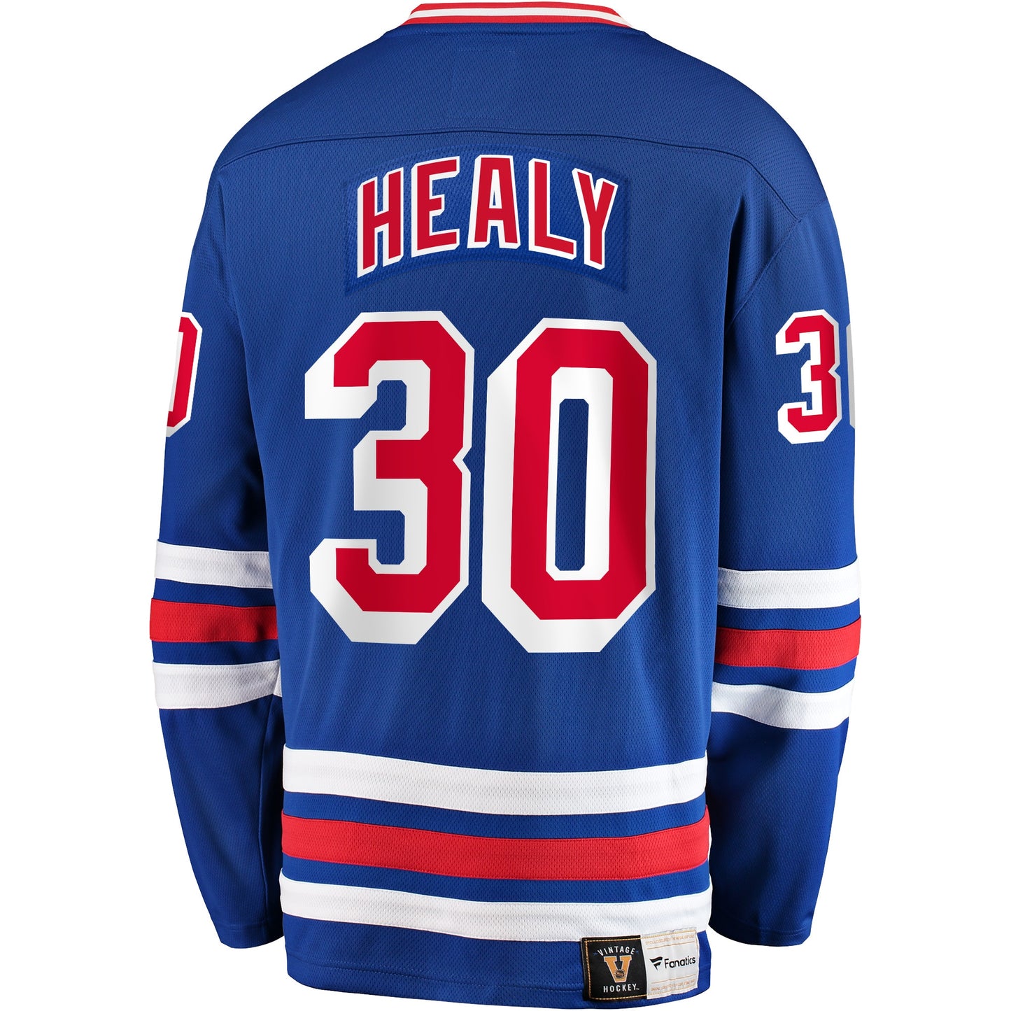 Glenn Healy New York Rangers Fanatics Branded Premier Breakaway Retired Player Jersey - Blue