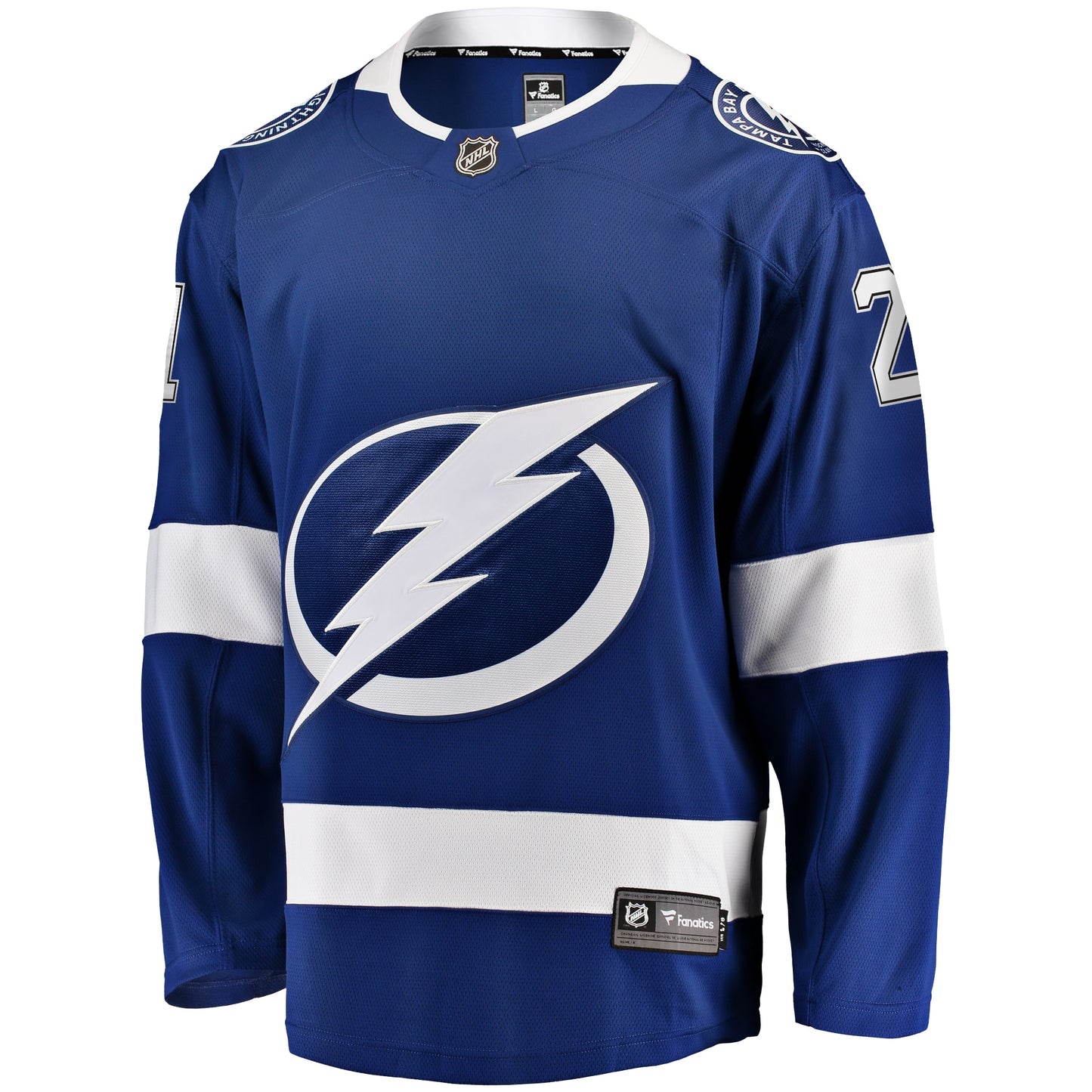 Brayden Point Tampa Bay Lightning Fanatics Branded Home Premier Breakaway Player Jersey - Blue