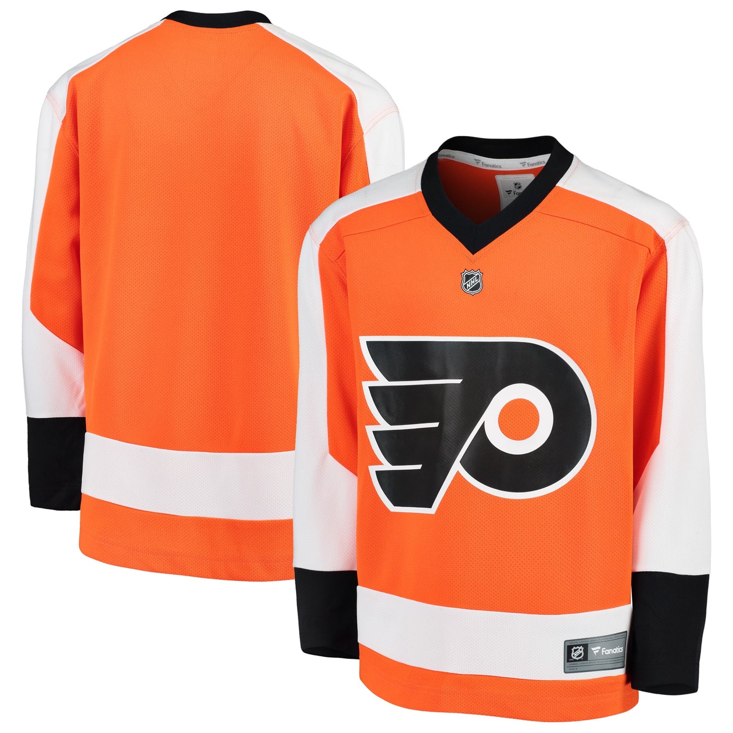 Philadelphia Flyers Fanatics Branded Youth Home Replica Blank Jersey - Orange